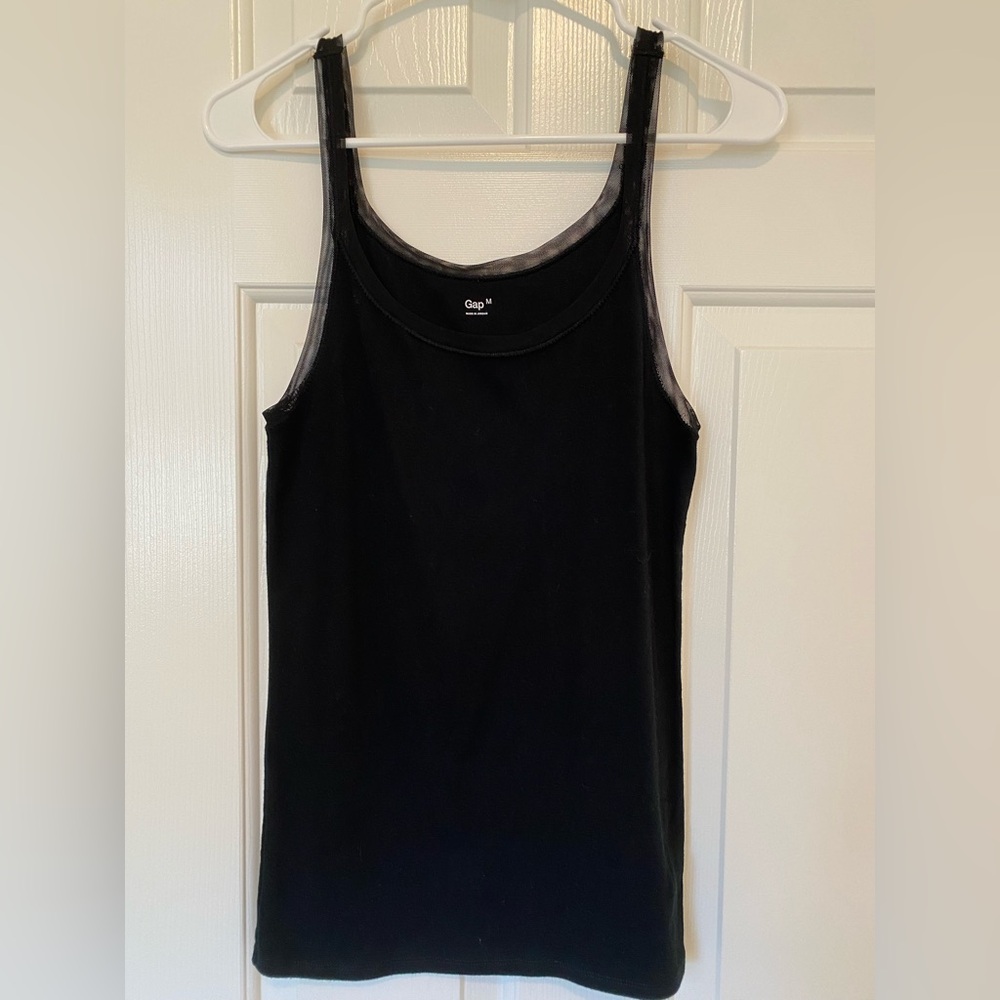 GAP Women's Classic Black Tank Top